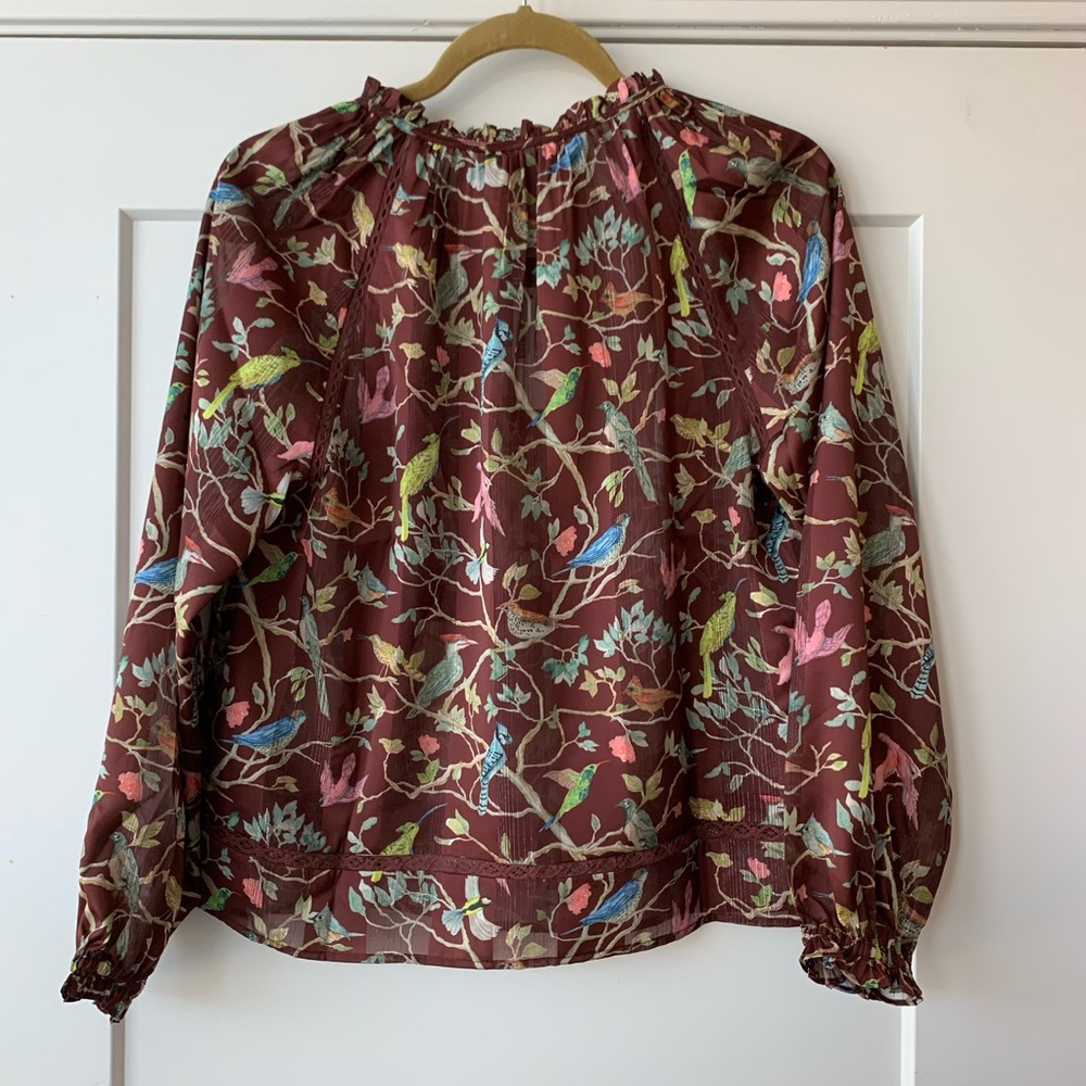 J.Crew Point Sur Ruffle-Neck Popover - Picture 7 of 14